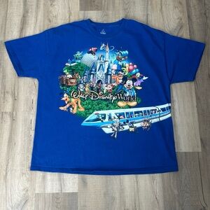 Disney Parks Walt Disney World Hanes Graphic Adult Men's Sz 2XL  T-Shirt Resort